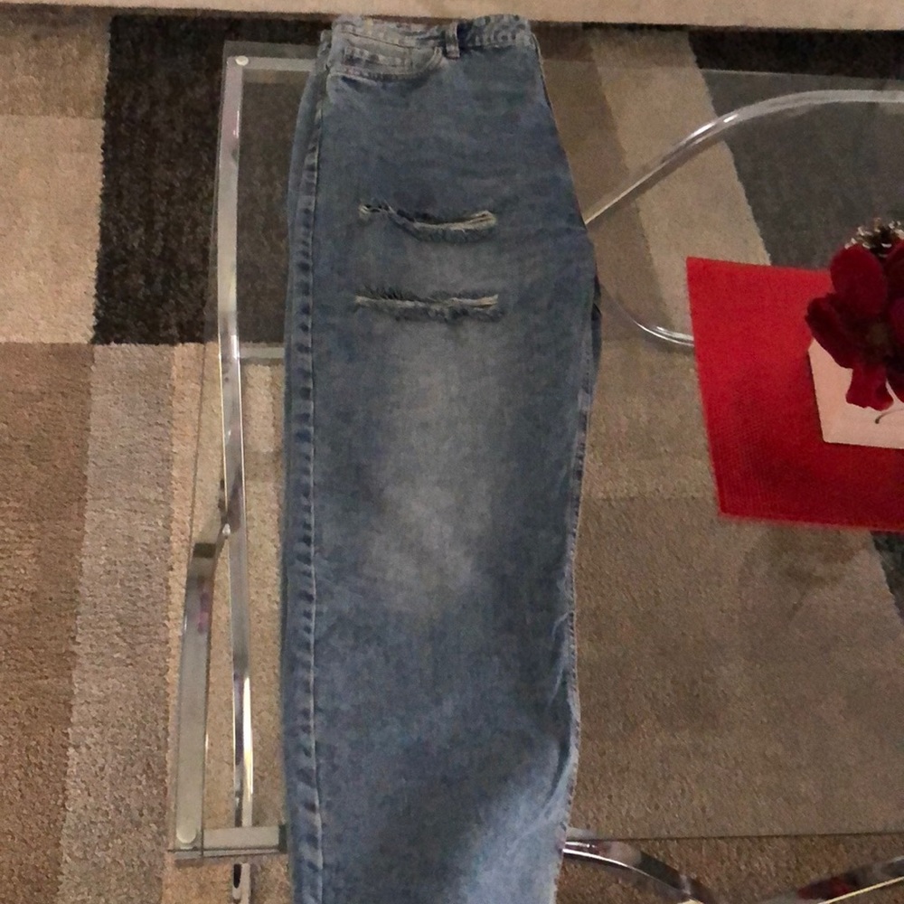 Dad style jeans size 13 women